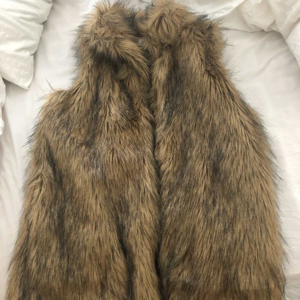 Beautiful faux fur vest